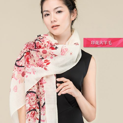 Foulard pour Femme en Laine - Ref 3159529