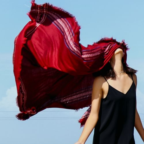 Foulard pour Femme en Fibre de polyester - Ref 3161096