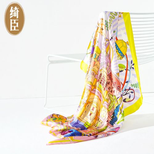 Foulard pour Femme en soie - Ref 3161551