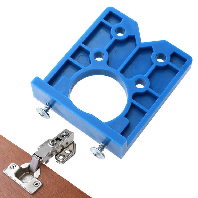 Gabarit de positionnement de charnière de porte de 35 mm - Ref 3424389