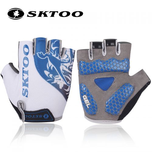 Gants de cyclisme mixte SKTOO - Ref 2240441