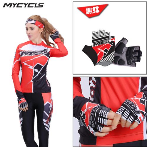 Gants de cyclisme femme - Ref 2242960