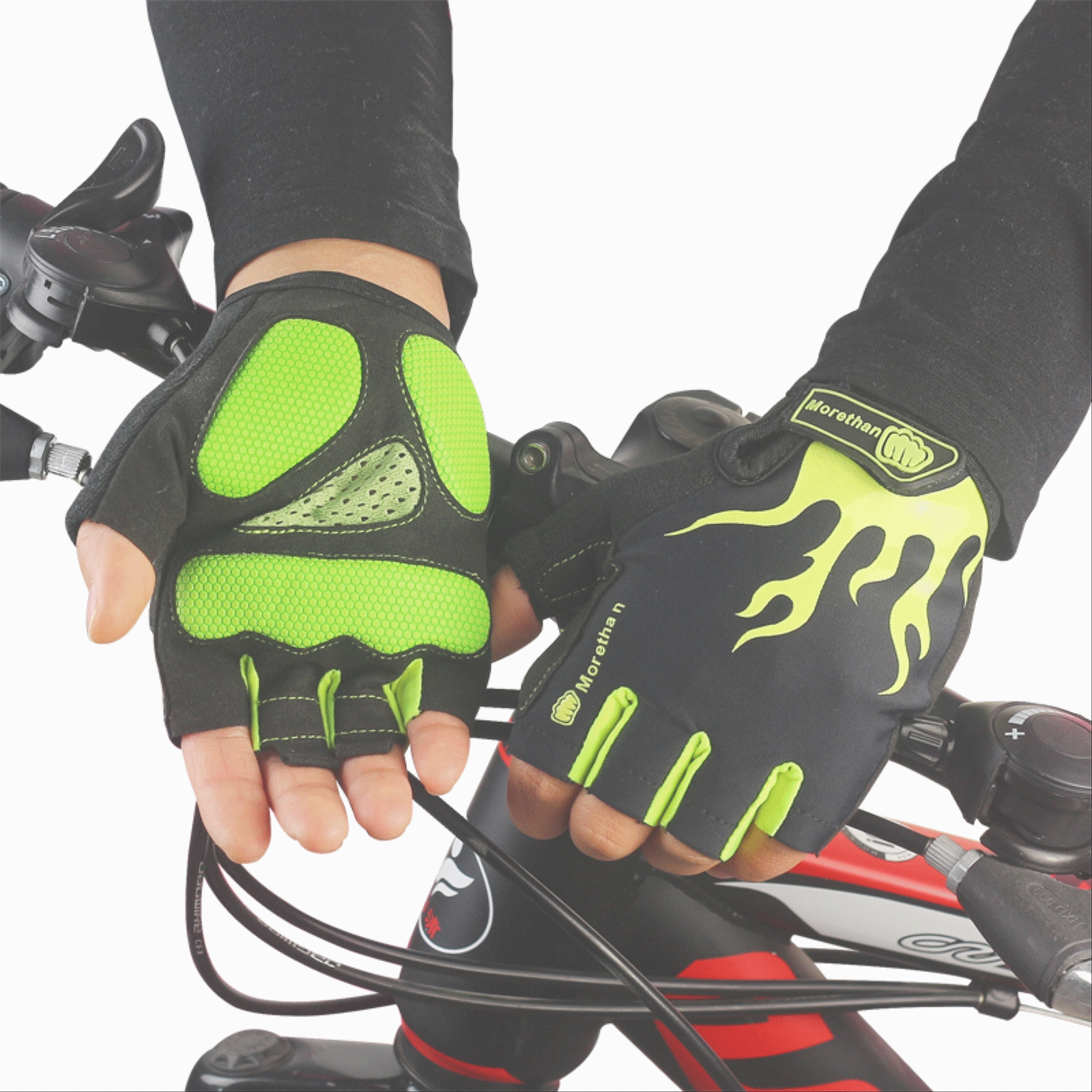 Gants de cyclisme mixte - Ref 2250089