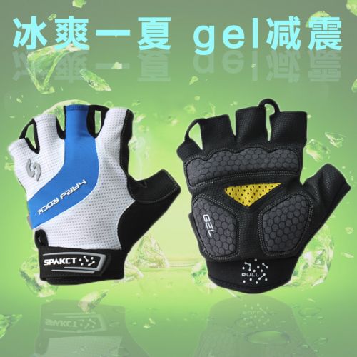 Gants de cyclisme mixte SPAKCT - Ref 2255307