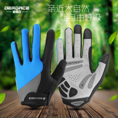 Gants de cycliste mixte DEROACE - Ref 2238484