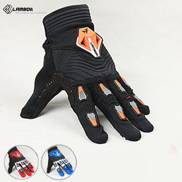 Gants de cycliste mixte LAMBDA - Ref 2238673
