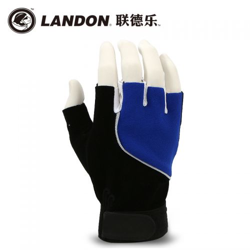 Gants de cycliste mixte LANDON - Ref 2238991