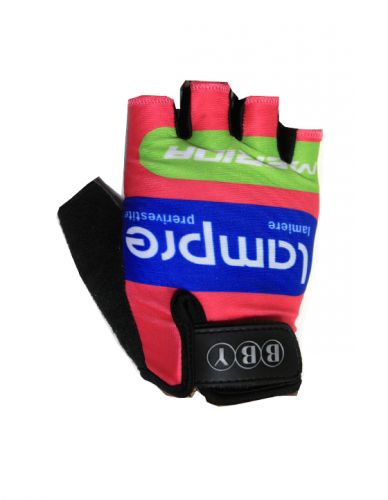 Gants de cycliste mixte LAMPRE - Ref 2240268