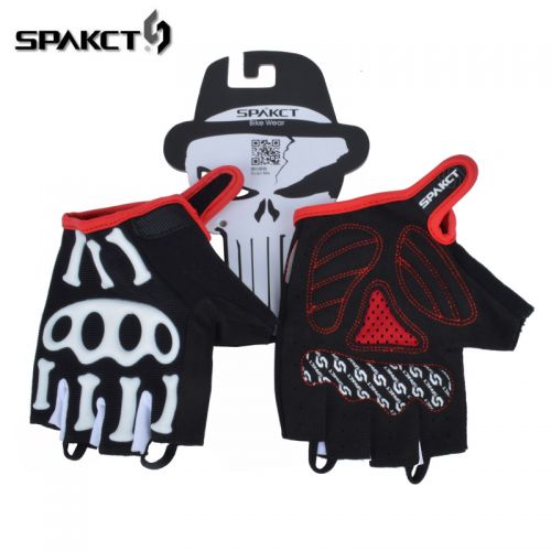 Gants de cycliste mixte SPAKCT - Ref 2241034