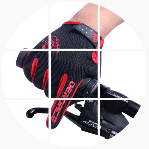 Gants de cycliste mixte DEROACE - Ref 2241519