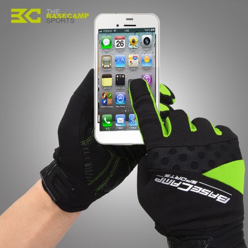 Gants de cycliste mixte BASECAMP - Ref 2241525