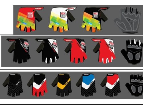 Gants de cycliste - Ref 2241641