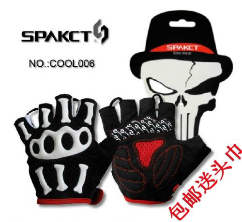 Gants de cycliste mixte SPAKCT - Ref 2241672