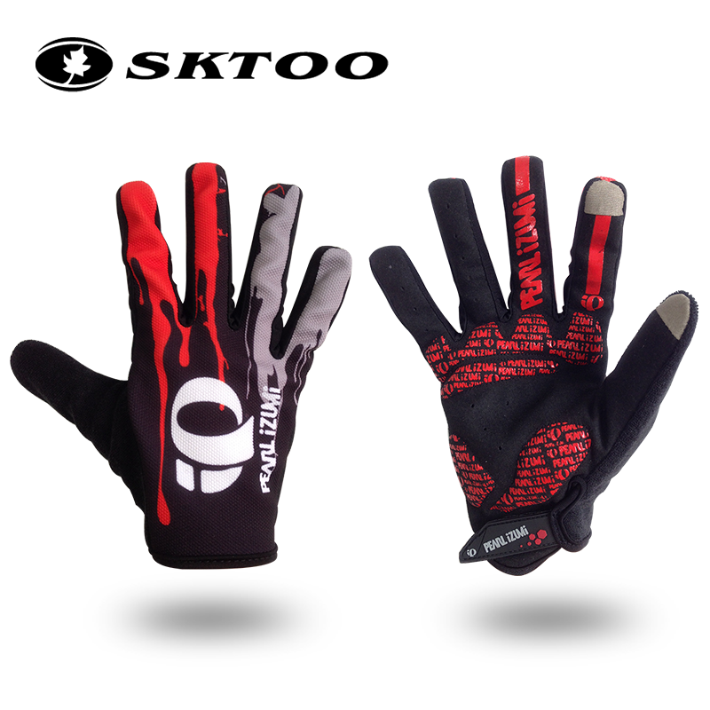 Gants de cycliste mixte SKTOO - Ref 2241801