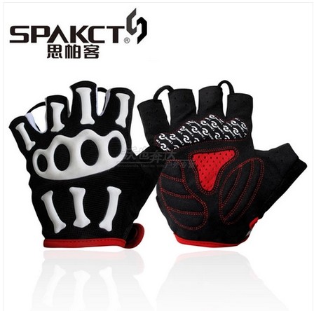 Gants de cycliste mixte SPAKCT - Ref 2241835