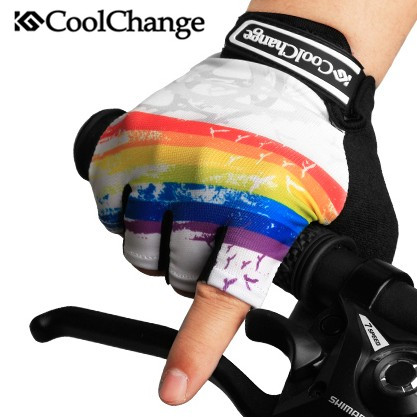 Gants de cycliste mixte - Ref 2243243