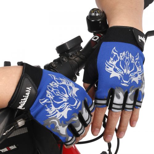 Gants de cycliste mixte - Ref 2243389