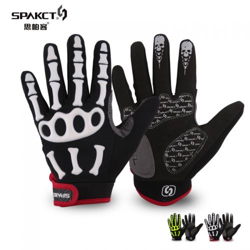 Gants de cycliste mixte SPAKCT - Ref 2243617