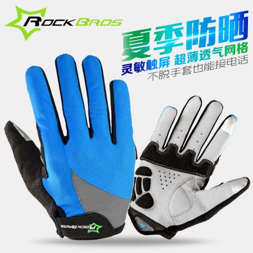 Gants de cycliste mixte ROCKBROS - Ref 2244220