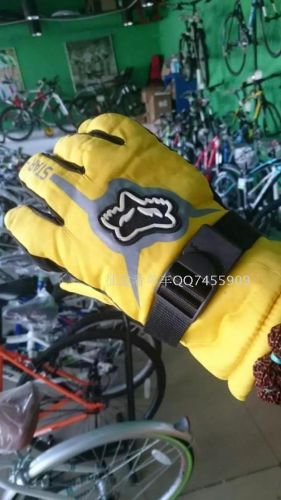 Gants de cycliste mixte STAR - Ref 2246144