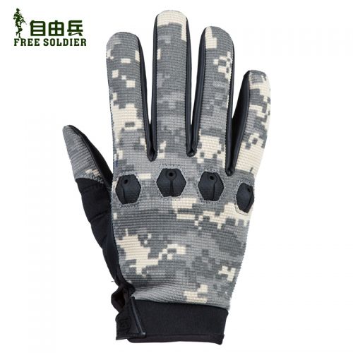Gants de cycliste mixte FREE SOLDIER - Ref 2246559