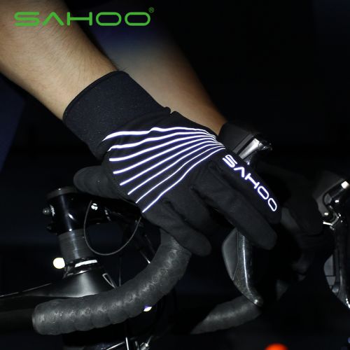 Gants de cycliste mixte SAHOO - Ref 2246847