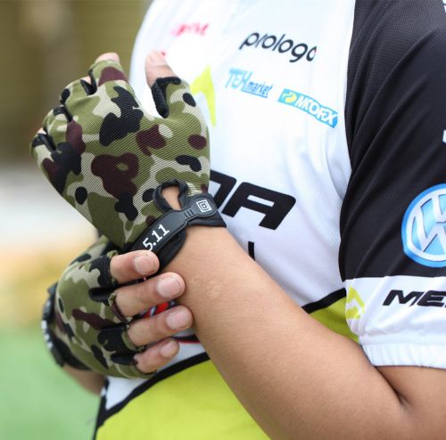 Gants de cycliste mixte - Ref 2249512