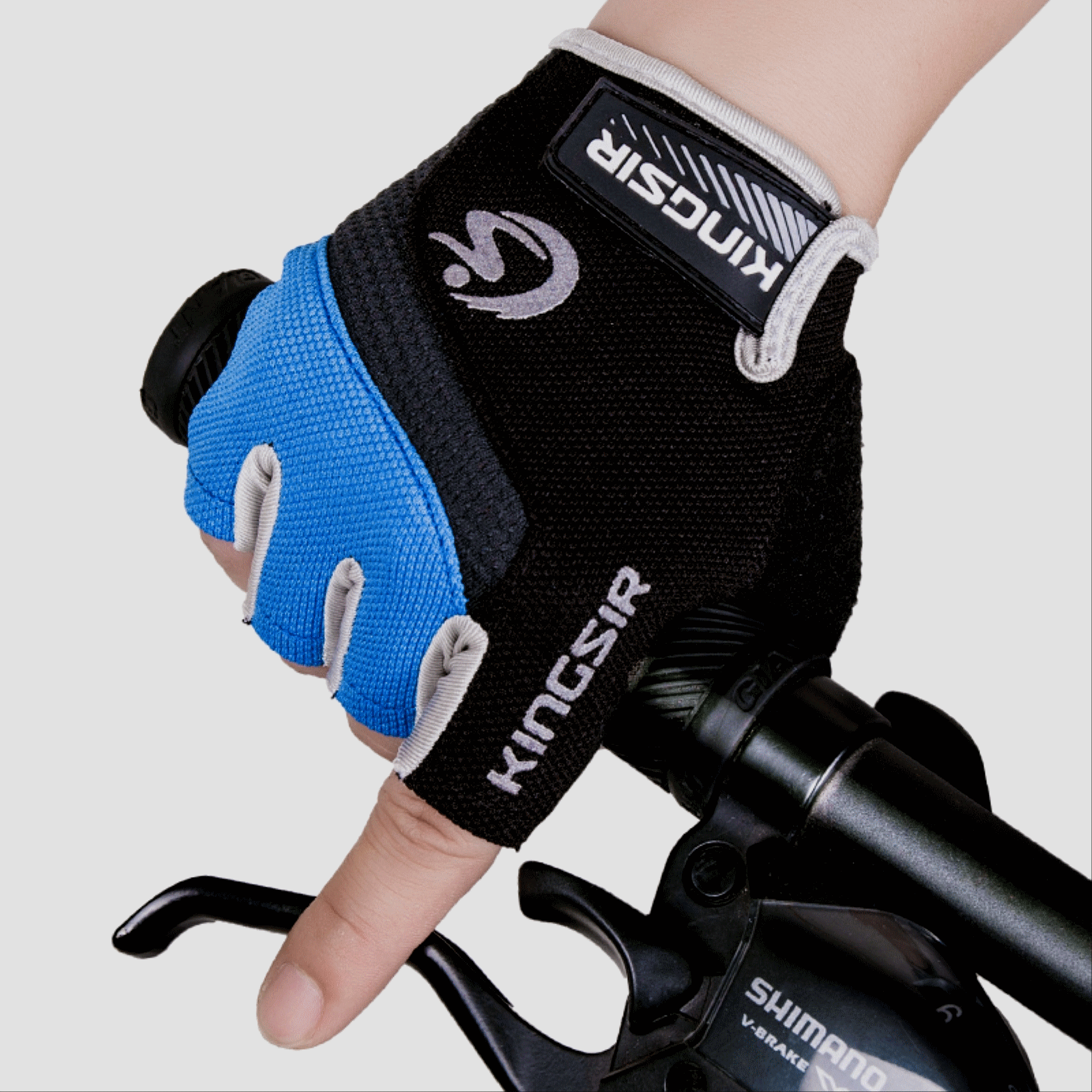 Gants de cycliste mixte KINGSIR - Ref 2249700
