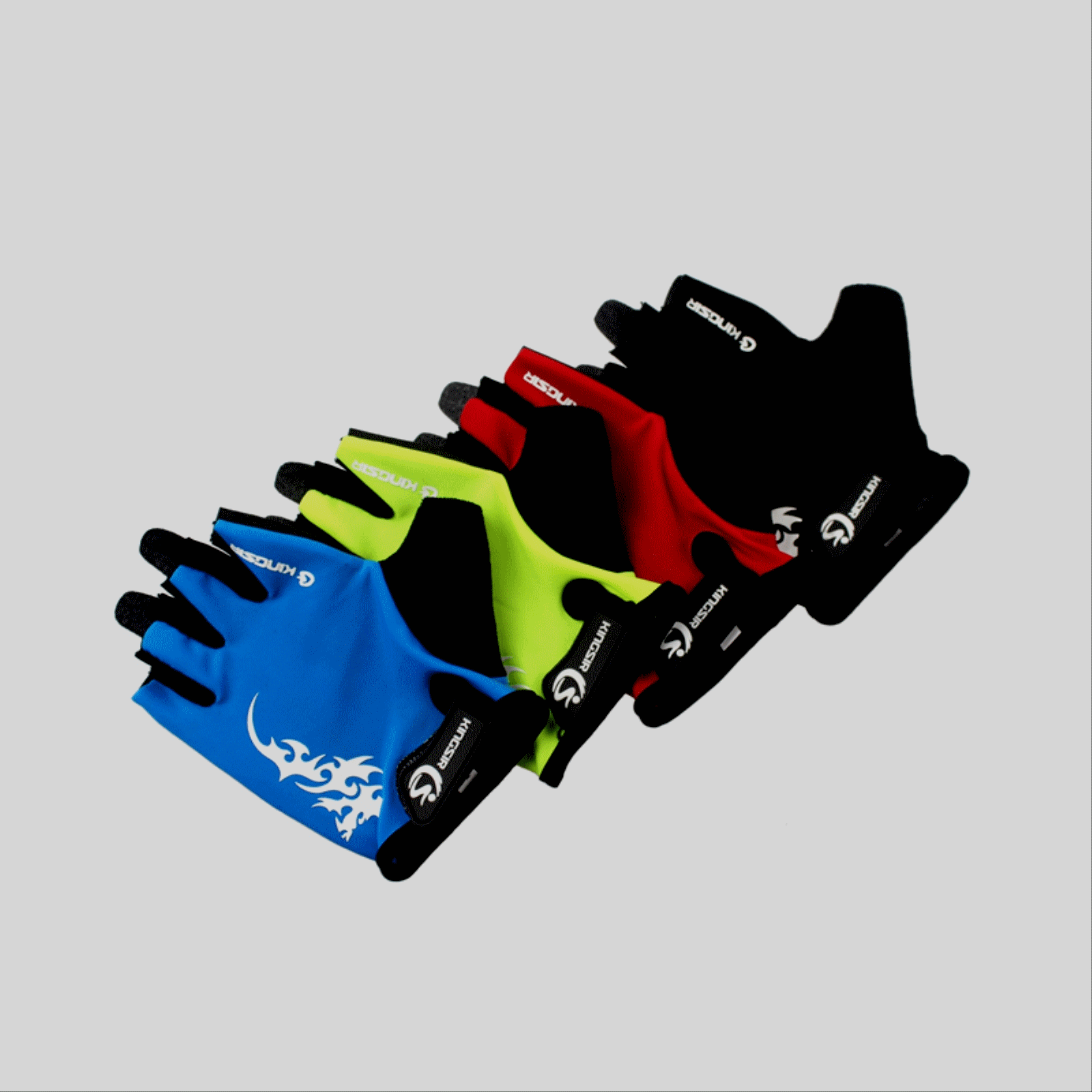 Gants de cycliste mixte KINGSIR - Ref 2249714