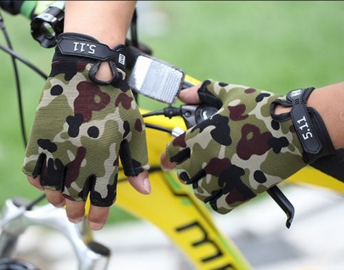 Gants de cycliste mixte - Ref 2249810