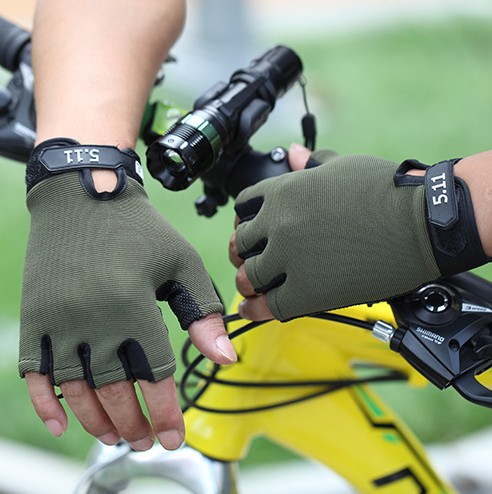 Gants de cycliste mixte - Ref 2250241