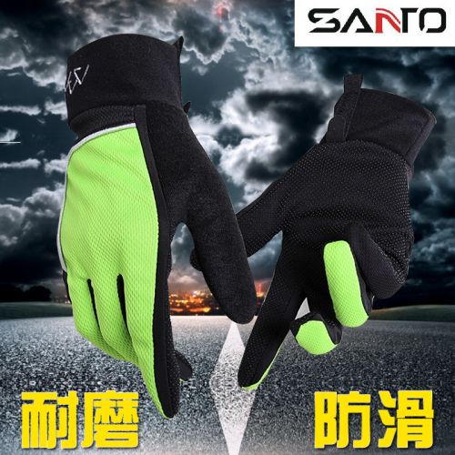 Gants de cycliste mixte SANTO - Ref 2251479