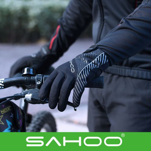 Gants de cycliste mixte SAHOO - Ref 2254364