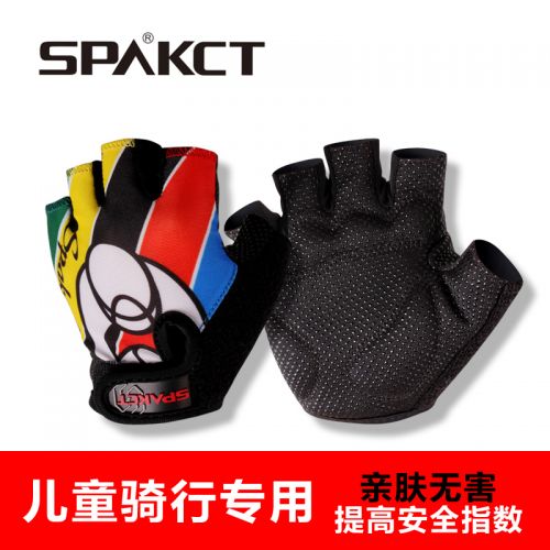Gants de cycliste mixte SPAKCT - Ref 2254444