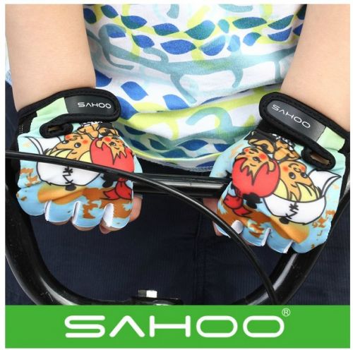 Gants de cycliste enfant SAHOO - Ref 2254466
