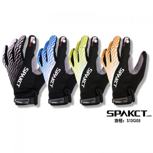 Gants de cycliste mixte SPAKCT - Ref 2254627