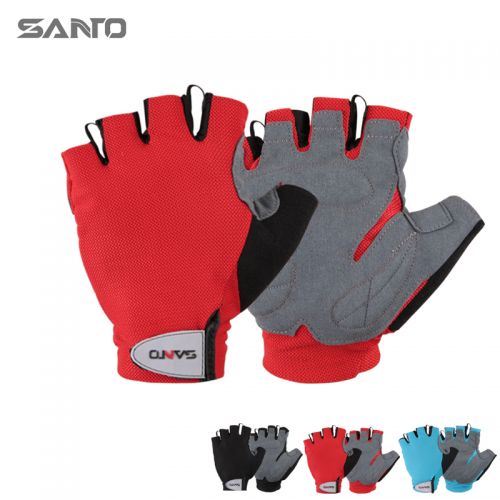Gants de cycliste mixte SANTO - Ref 2254803