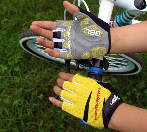 Gants de cycliste femme HANDCREW - Ref 2254917