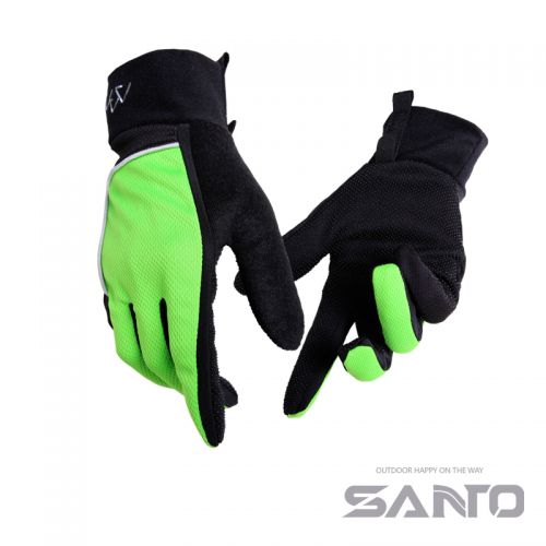 Gants de cycliste mixte SANTO - Ref 2255110