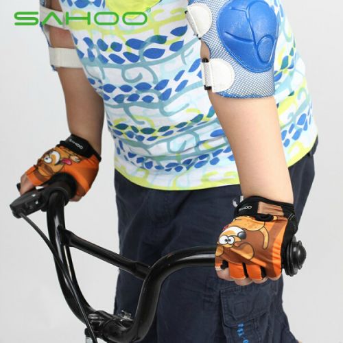 Gants de cycliste enfant SAHOO - Ref 2255483