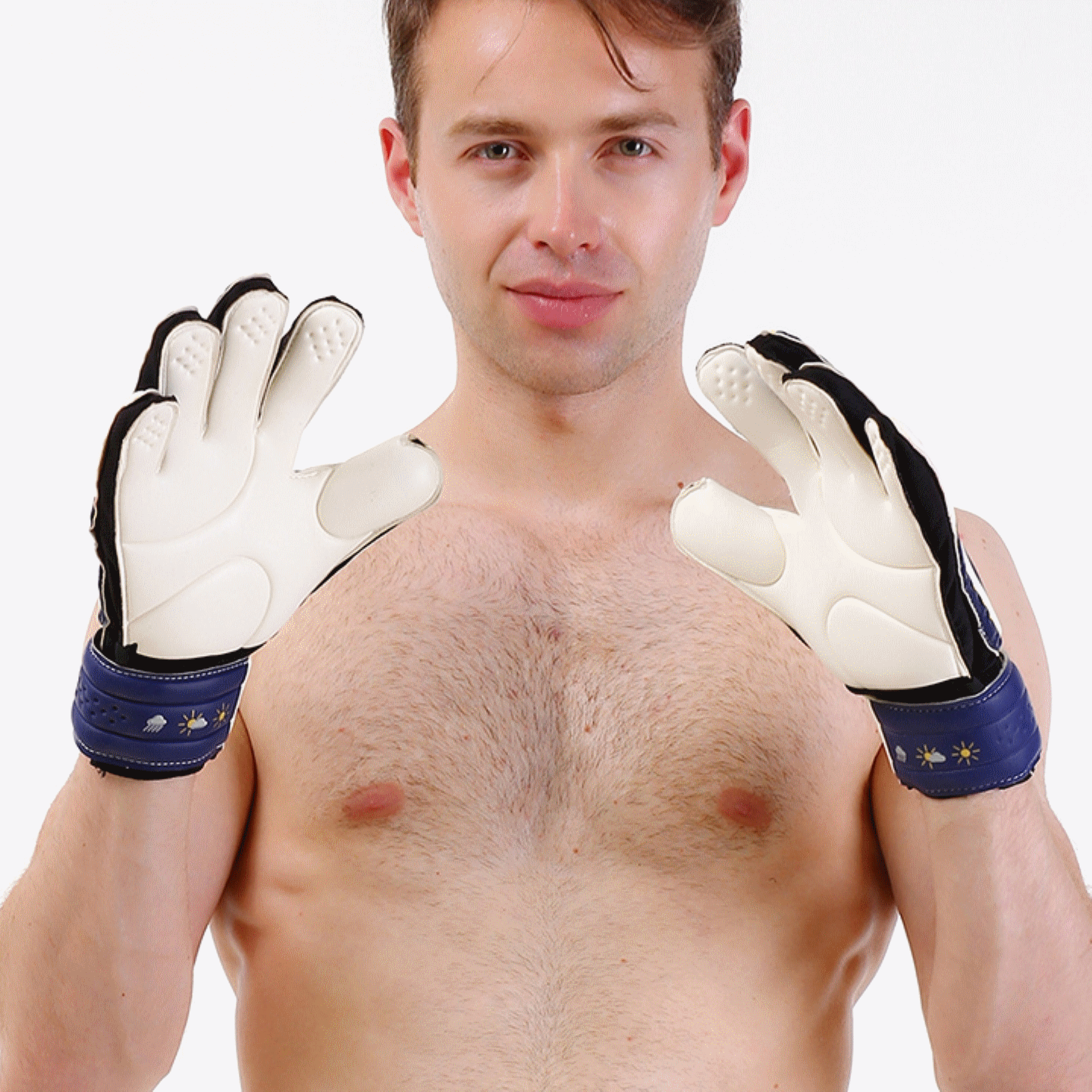 Gants de foot pour homme - Ref 2593909