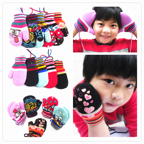 Gants pour enfants en de laine - Ref 2145556