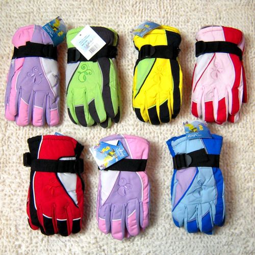 Gants pour enfants GOLD en satin - Ref 2145561