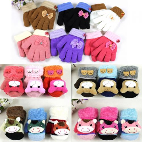 Gants pour enfants en laine - Ref 2145654