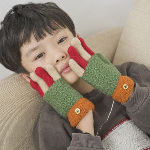 Gants pour enfants en acrylique - Ref 2145726