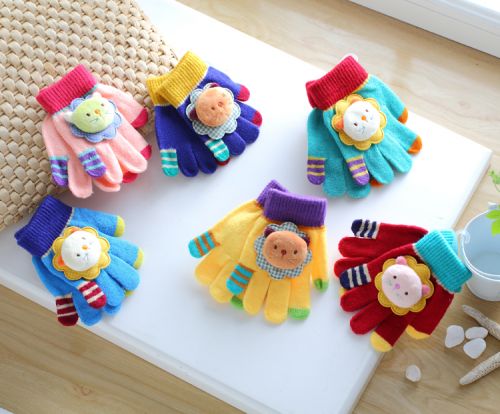 Gants pour enfants en acrylique - Ref 2146014