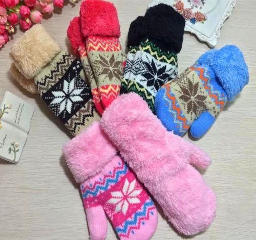 Gants pour enfants en cachemire - Ref 2146095