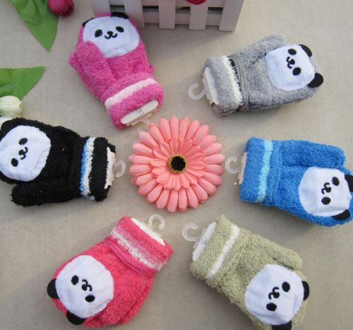 Gants pour enfants en velours - Ref 2146348