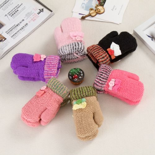 Gants pour enfants en cachemire - Ref 2146373