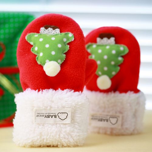 Gants pour enfants en velours - Ref 2146418